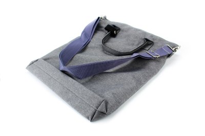 BAG-09 กระเป๋าผ้าฟอกขัดลาย