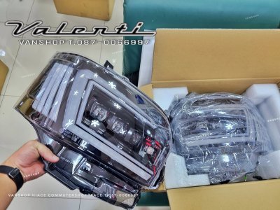ไฟหน้า Valenti Japan  รุ่นล่าสุด 3 ลูก ระบบOEA