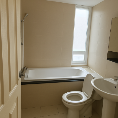 ขายคอนโด Inspire Place ABAC Rama 9 พื้นที่ 59 ตร.ม. ชั้น 16 ห้องขนาดใหญ่ อยู่สบาย แยกสัดส่วนชัดเจน