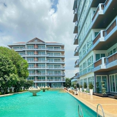 ขายอสังหาฯ โรงแรมวิวทะเล ทำเลศักยภาพ “นาจอมเทียน พัทยา”    โรงแรมสูง 7 ชั้น จำนวน 2 อาคาร พร้อมห้องพักวิวทะเลจำนวนมาก    รองรับทั้งลูกค้าทัวร์ FIT กรุ๊ปสัมมนา และ Long Stay ได้อย่างครบวงจร