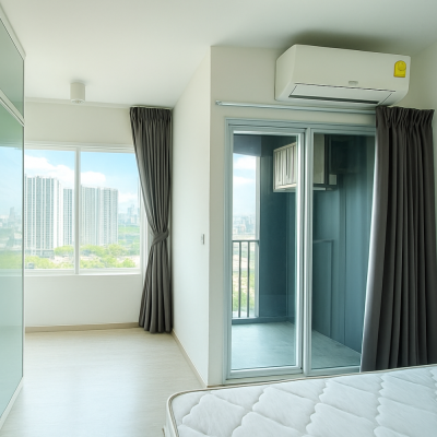 ขายคอนโด Chapter One Eco Ratchada–Huai Khwang ใกล้ MRT ห้วยขวาง 1 ห้องนอน 45 ตร.ม. ชั้นสูง วิวโล่ง Facility ครบ