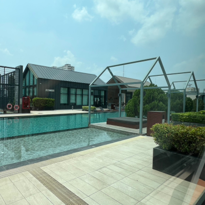 ขายคอนโด Chapter One Eco Ratchada–Huai Khwang ใกล้ MRT ห้วยขวาง 1 ห้องนอน 45 ตร.ม. ชั้นสูง วิวโล่ง Facility ครบ