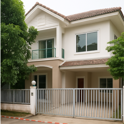 ขายบ้านเดี่ยว เลียบคลองสอง ขนาด 2 ชั้น 68.1 ตรว.เฟอร์นิเจอร์ครบ สภาพสวย พร้อมอยู่