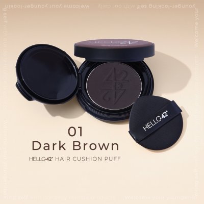 แฮร์ คูชั่น พัฟ  ( 01 Dark Brown )