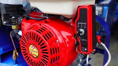 ปั๊มลมโมบาย 300 ลิตร | เบนซิน 13HP