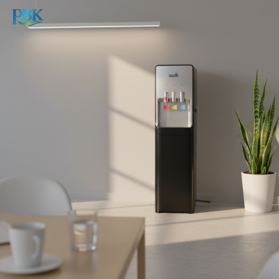 CASCADE ตู้กดน้ำ ร้อน/เย็น/อุณหภูมิห้อง ตั้งพื้น สีดำ RO รุ่น 01-CC6-VN310