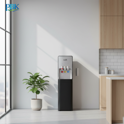 CASCADE ตู้กดน้ำ ร้อน/เย็น/อุณหภูมิห้อง ตั้งพื้น สีดำ RO รุ่น 01-CC6-VN310