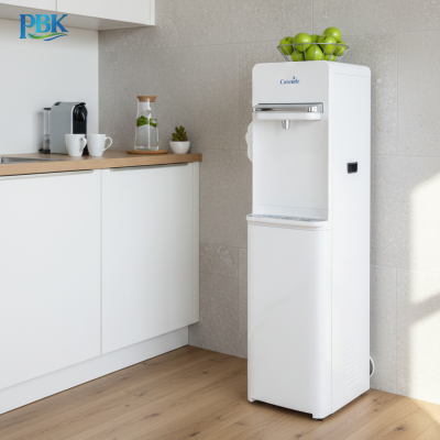 CASCADE ตู้กดน้ำ ร้อน/เย็น/อุณหภูมิห้อง ตั้งพื้น ขาว RO รุ่น 01-CC6-VN340C