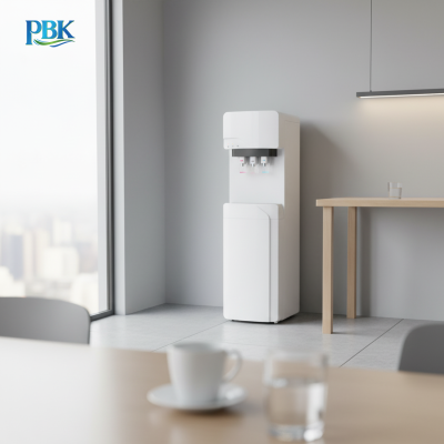 CASCADE ตู้กดน้ำ ร้อน/เย็น/อุณหภูมิห้อง ตั้งพื้น ขาว RO/ROUV/UF/NANO รุ่น 01-CC8-08A