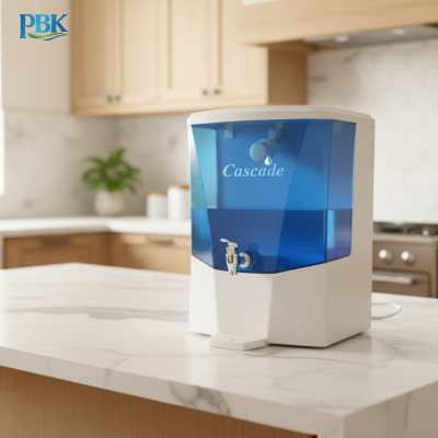 CASCADE ตู้กดน้ำ อุณหภูมิห้อง ตั้งโต๊ะ หน้าใส RO รุ่น 01-DW-8L