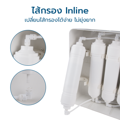 CASCADE เครื่องกรองน้ำ 5 ขั้นตอน / UF รุ่น Mooney