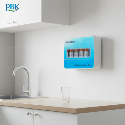 AQUA FRESH เครื่องกรองน้ำ UF INLINE สีแดง / สีฟ้า