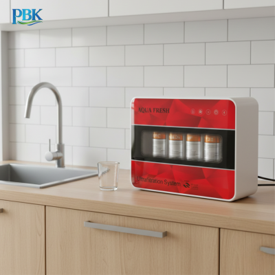 AQUA FRESH เครื่องกรองน้ำ UF INLINE สีแดง / สีฟ้า