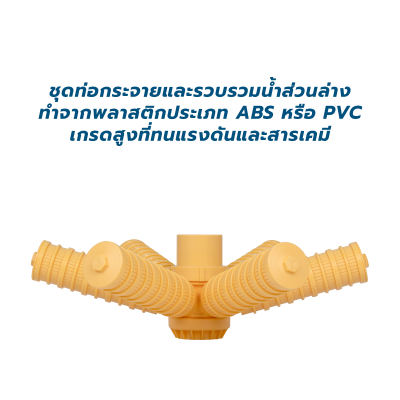 Cascade ชุดสแตนเนอร์ถังไฟเบอร์ แบบใบพัด