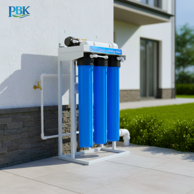 CASCADE เครื่องกรองน้ำ RO โครงเหล็ก 20 นิ้ว รุ่น 10-STD-RO150/300/400/600/800/1200