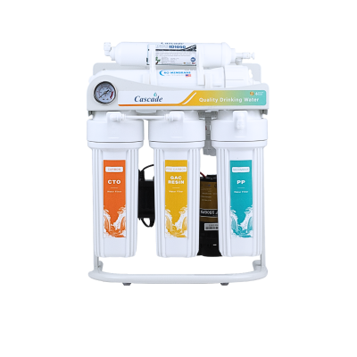 CASCADE เครื่องกรองน้ำ RO อันเดอร์ซิงค์ โครงเหล็ก 10 นิ้ว รุ่น 10-STD-RO75/150/300/400