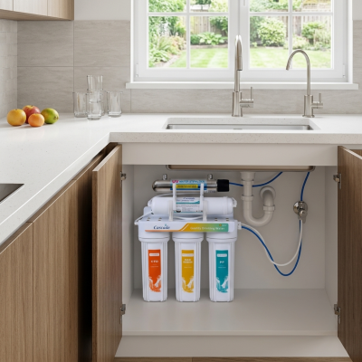 Cascade เครื่องกรองน้ำระบบ 5ขั้นตอน+UV
