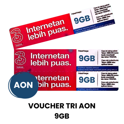 Voucher TRI AON 9GB