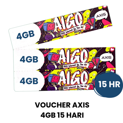 Voucher Axis Aigo Harian 4GB 15 HARI