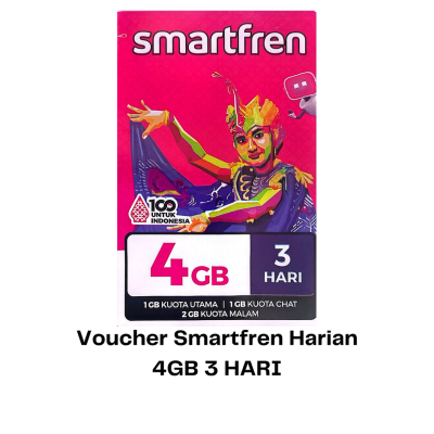 Voucher Smartfren 4GB 3 HARI
