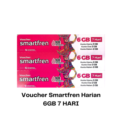 Voucher Smartfren 6GB 7 HARI