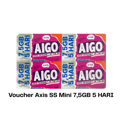 Voucher Axis SS Aigo 7,5GB 5 HARI