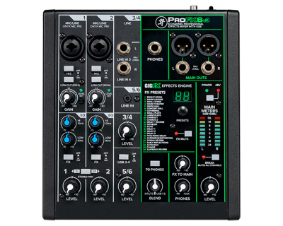 Mackie. ProFX6v3