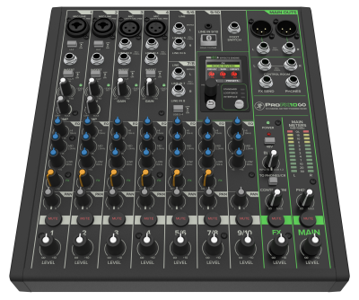 Mackie. ProFX10 GO