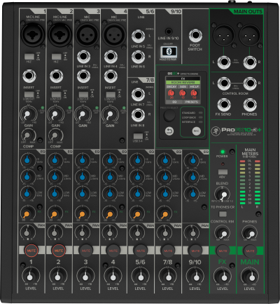 Mackie. ProFX10v3+