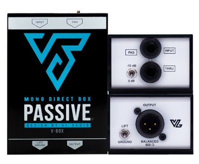 VL AUDIO MONO PASSIVE DI BOX MARK II