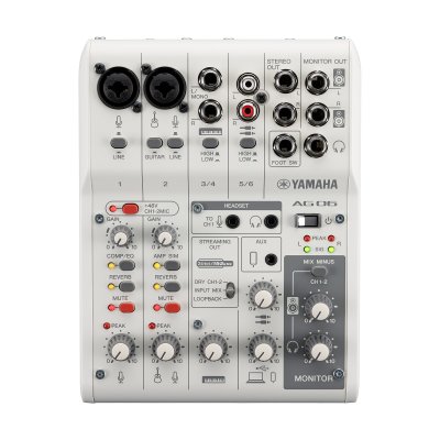 YAMAHA AG06MK2 (White)