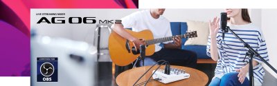 YAMAHA AG06MK2 (Black)