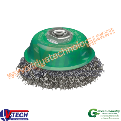 101-5 แปรงถ้วยขนสแตนเลส