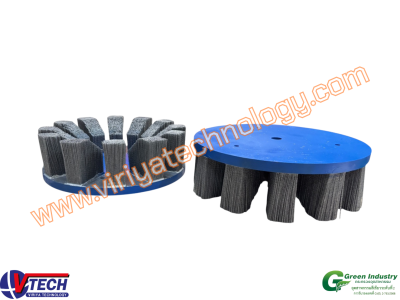 103-8  แปรงจานกลมขนซิลิกอนคาร์ไบรด์ (SIC)