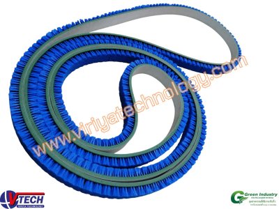 102-3 แปรงสายพานขนไนล่อน