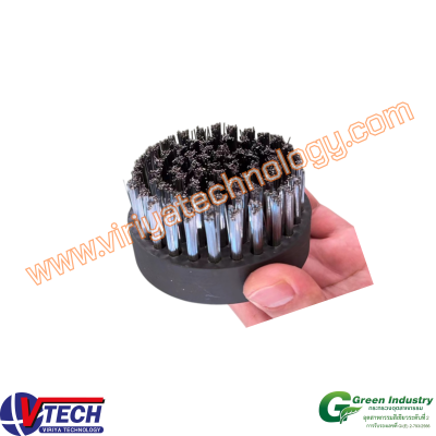 103-4  แปรงจานกลมขนลวดเหล็ก