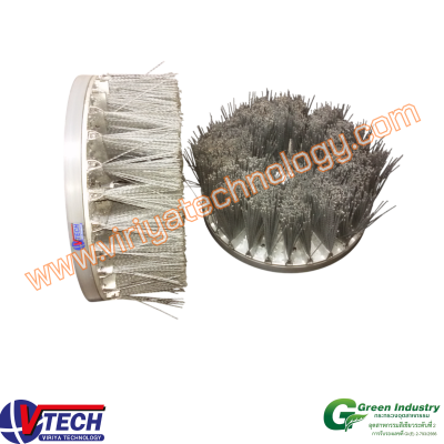 103-5  แปรงจานกลมขนสแตนเลส