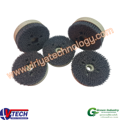 103-8  แปรงจานกลมขนซิลิกอนคาร์ไบรด์ (SIC)