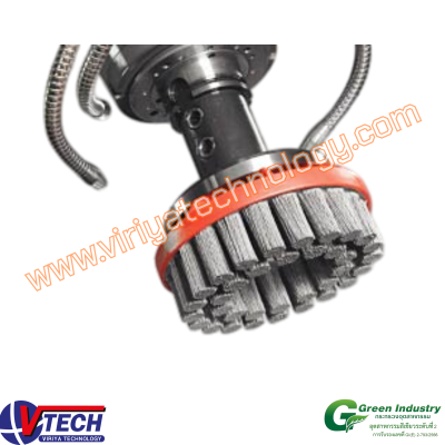 103-9  แปรงจานกลมขนอลูมิเนียมออกไซด์ (AO)