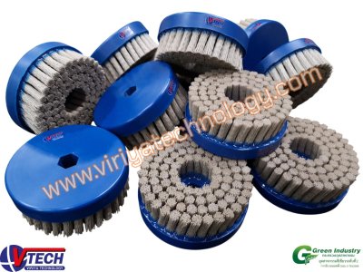 103-9  แปรงจานกลมขนอลูมิเนียมออกไซด์ (AO)