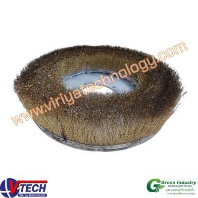 103-6  แปรงจานกลมขนทองเหลือง