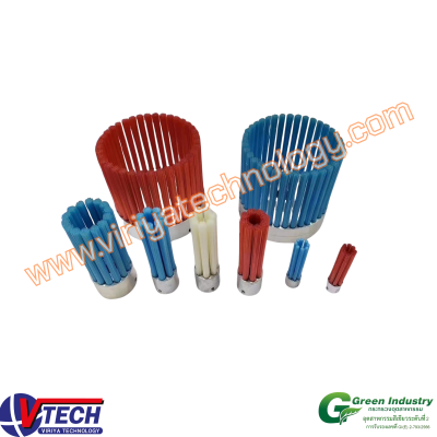 104-8 แปรงพู่กันขนซิลิกอนคาร์ไบร์ด (SIC)