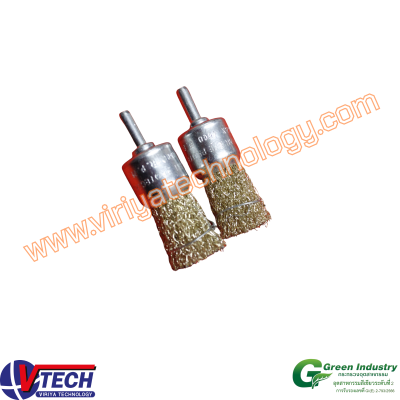 104-6 แปรงพู่กันขนลวดทองเหลือง