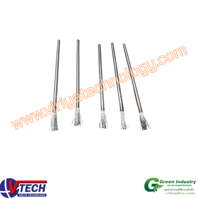 104-5 แปรงพู่กันขนลวดสแตนเลส