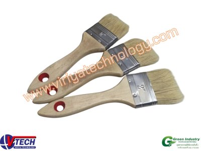 105-2 แปรงด้ามมือขนหมู