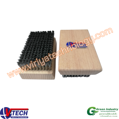 105-5 แปรงด้ามมือขนลวดสแตนเเลส