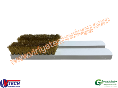 105-6 แปรงด้ามมือขนลวดทองเหลือง