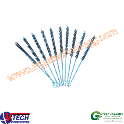 106-4 แปรงแยงท่อขนลวดเหล็ก