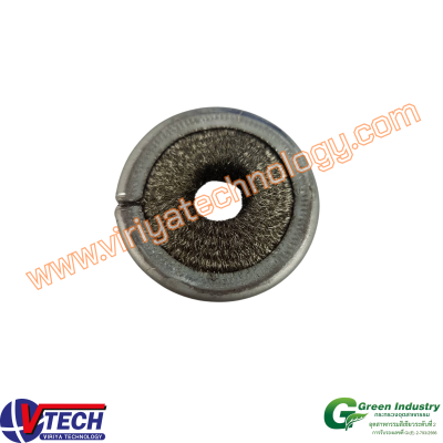 107-5 แปรงขด (ขนอยู่ด้านใน) ﻿ขนสแตนเลส