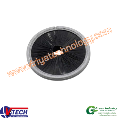 107-3 แปรงขด (ขนอยู่ด้านใน) ﻿ขนไนล่อน